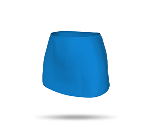 Womens Netball 6 Panel Skirt