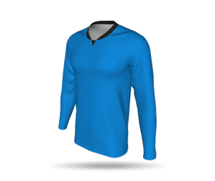 LS Raglan Football Shirt with United Collar