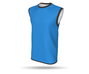Mens Sleeveless Volleyball Shirt - Round Collar