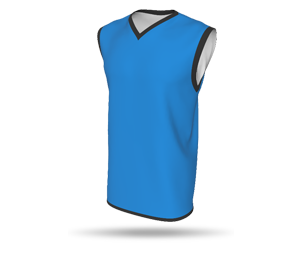 Mens Sleeveless Volleyball Shirt - V Neck Collar