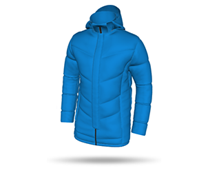 Mens Inline Thick Padded Jacket