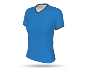 Womens Volleyball Shirt V-Neck Collar