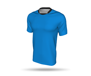 SS Raglan Football Shirt with Half Collar