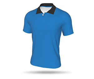 Mens SS Inline Football Shirt - Polo Collar 3 Button