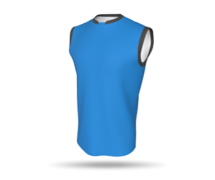 Mens Basketball Singlet Style 2 with Arm Binding - Insert Collar