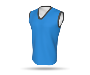 Mens Basketball Singlet Style 2 with Arm Binding - Laker Collar