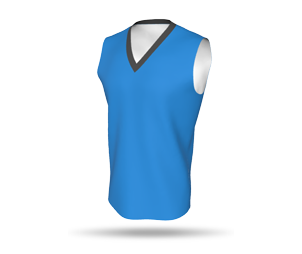 Mens Basketball Singlet Style 2 without Arm Binding - V-Neck