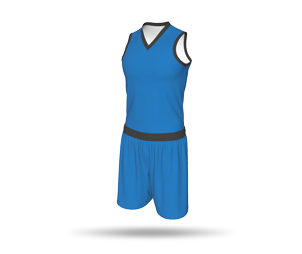 Mens Basketball Uniform Style 1 - V-Neck Collar