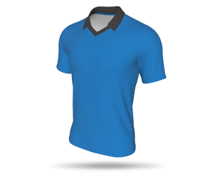Mens Interchangeable SS Inline Football Shirt - Classic Collar