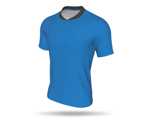 Mens Interchangeable SS Inline Football Shirt - Crossover Collar