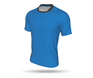 Mens Interchangeable SS Inline Football Shirt - Insert Collar