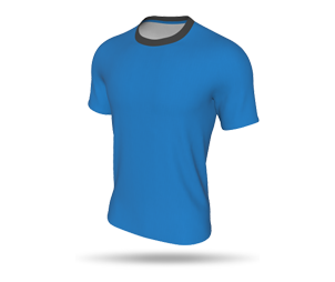 Mens Interchangeable SS Inline Football Shirt - Round Collar