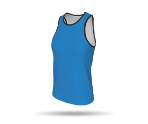 Womens Athletic Vest - Standard Back