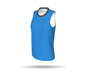 Womens Basketball Singlet Style 1 without Arm Binding - Loose Round Collar
