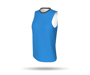 Womens Basketball Singlet Style 1 without Arm Binding - Round Collar