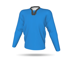 Ice Hockey Jersey Round Shoulder - Laced Collar