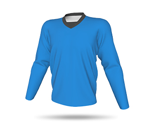 Ice Hockey Jersey Straight Shoulder - V-Neck with Insert Collar
