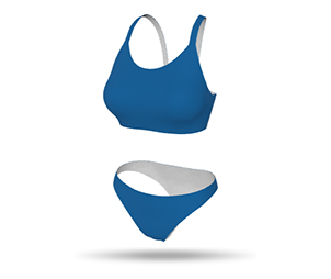 Womens 2 Piece Swimsuit - Style 1