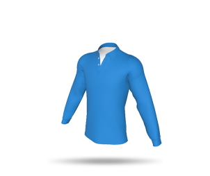 LS Inline Rugby Jersey with Traditional Collar