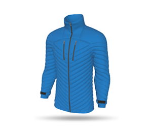 Mens Inline Ski Jacket with No Hood