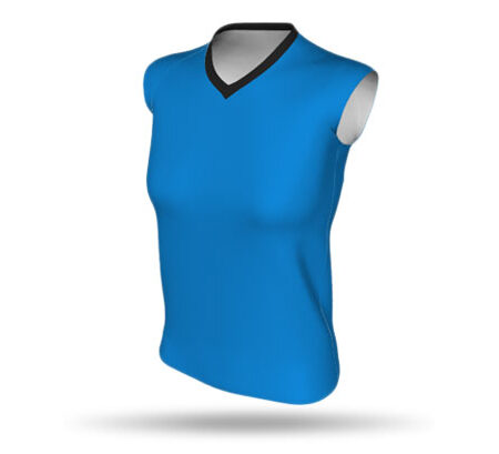 Women's Raglan Rugby Jersey - V-Neck Collar