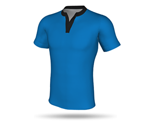 Mens Inline Pro Fit Rugby Shirt - Grandad Collar