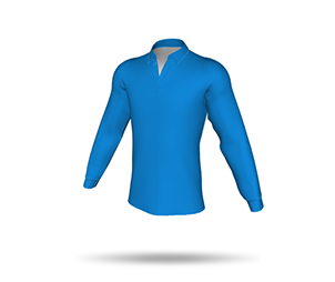 LS Inline Rugby Jersey with Traditional Collar