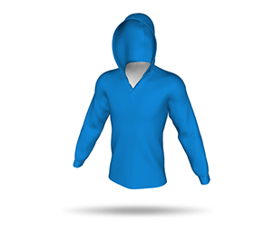 LS Raglan Rugby Jersey with hood