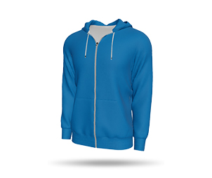 Mens Inline Full Zip Hoodie