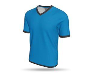 Mens Inline SS T-Shirt - V-Neck Collar