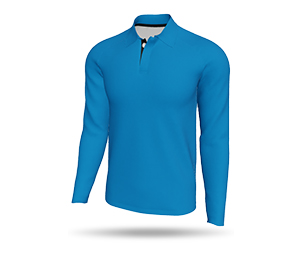 Men's LS Raglan Polo Shirt