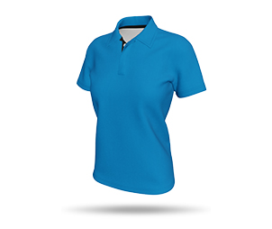 Women's SS Inline Polo Shirt