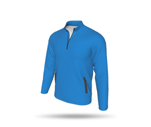 Men's Inline Quarter-Zip Jacket Side Zip Pockets