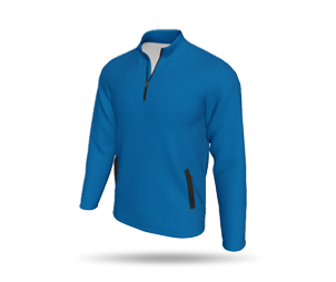 Men's Inline Quarter-Zip Jacket Side Zip Pockets