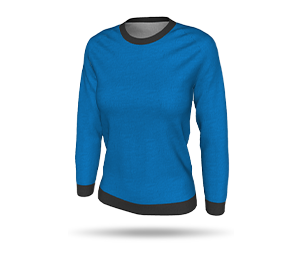 Womens Raglan Sweater - Crew Neck