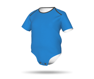 SS Inline Baby Bodysuit