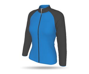 Womens Raglan Full Zip Midlayer Jacket
