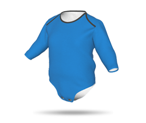 LS Inline Baby Bodysuit