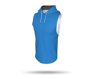 Drop Arm Sleeveless Gym Hoodie