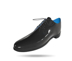Laced Leather Formal Shoes - Single