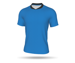 Mens SS Inline Football Shirt - Crossover Collar