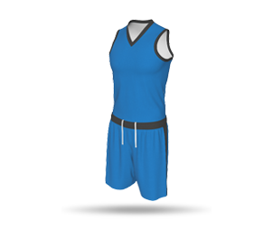 Mens Basketball Uniform Style 3 - V-Neck Collar