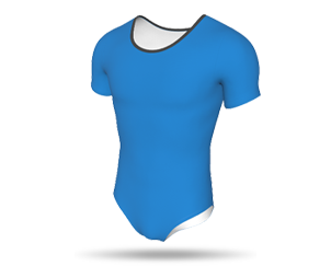 Mens Short Sleeve Leotard