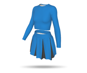 Womens Cheerleading Set