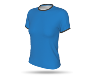 Womens Volleyball Shirt Round Collar