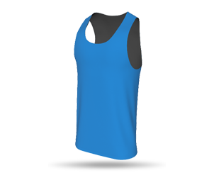 Mens Reversible Athletic Vest - Standard Back