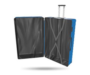 Hard Cover Suit Case - Open