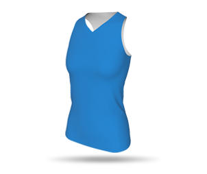 Womens Volleyball Vest No Binding - V-Neck Collar