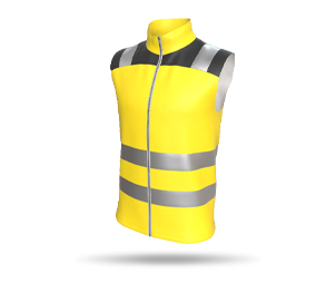 Hi-Vis Softshell Gilet
