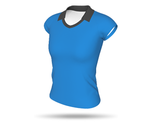 Women's Raglan Netball Shirt - V-Neck Collar
